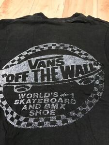 70's～80's ビンテージ VANS バンズ Tシャツ