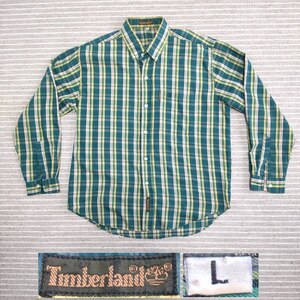 送料230円！美品！TimberLand（ティンバーランド）Lサイズ！春夏用薄手シャツ！