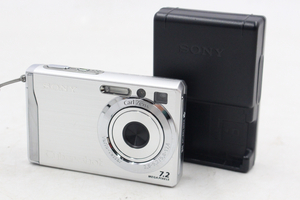 【ト静】 ★ SONY ソニー Cyber-shot DSC-W80 コンパクトデジタルカメラ デジカメ 通電のみ確認済み 中古現状品 BC-CSGC GC665GCG13