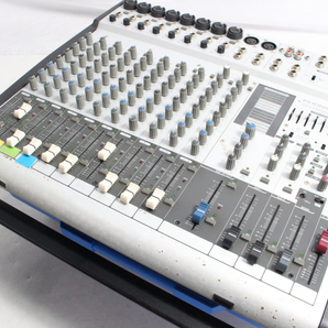 【ト静】 ★ PHONIC POWERPOD 1860 DELUXE POWERED MIXER パワードミキサー 線無 通電のみ確認 中古現状品 GA601GCG27の画像1