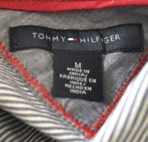 Tommy Hilfigerトミー ヒルフィガー　レディース　ストライプシャツ　ロールアップシャツ　長袖　レギュラーカラー_画像7