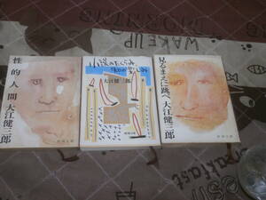 日本文学　大江健三郎　6冊一括　「日常生活の冒険」「小説のたくらみ、知の楽しみ」　他 　FD27