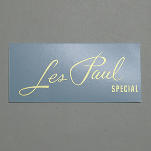 ★ アウトレット! GIBSON Les Paul SPECIAL リペア用ロゴデカール #7の画像1