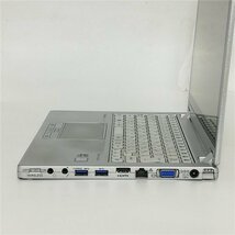 激安 送料無料 高速SSD 日本製 12.5型 ノートパソコン Panasonic CF-MX5AFBVS 中古 第6世代 i5 DVD タッチ 無線 Windows11 Office 税無_画像7