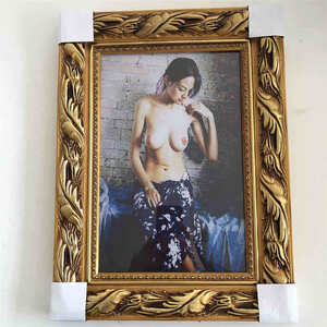 A336裸婦人物画壁掛け美女ヌード人体芸術のセクシー美女のヌード美人画30*40cm