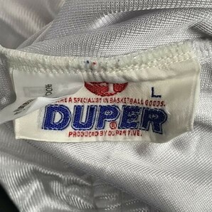 日本製★DUPER★バスケットユニフォーム/上下セットアップ/三菱【size-L/白/white】タンクトップ/ハーフパンツ/MITSUBISHI/Set up◆BH634の画像9