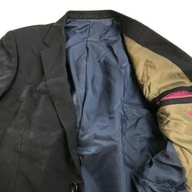 P.SFA★シングル/テーラード/秋冬スーツジャケット【メンズA7/L程度/紺/navy blue】2つボタン/総裏地/Jacket◆BH683_画像5