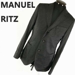 MANUEL RITZ/マニュエルリッツ　テーラードジャケット　サイズ46　グレー　管NO. R0-031