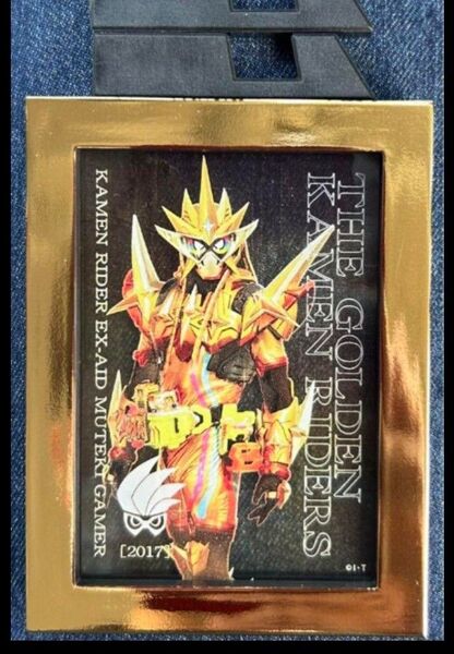 仮面ライダーストア限定 仮面ライダーエグゼイド ハイパームテキ フレームマグネット