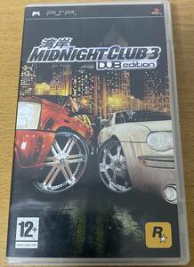 ★海外版・欧州版★PSP★ Midnight Club 3: DUB Edition 中古 難あり