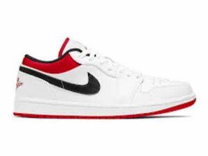 NIKE AIR JORDAN 1 LOW "WHITE/UNIVERSITY RED/BLACK" ナイキ　エアジョーダン　ロー