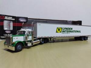 1/64 DCP die-cast Pro motion Peter Bill to379 Daycab 53ft Dry van