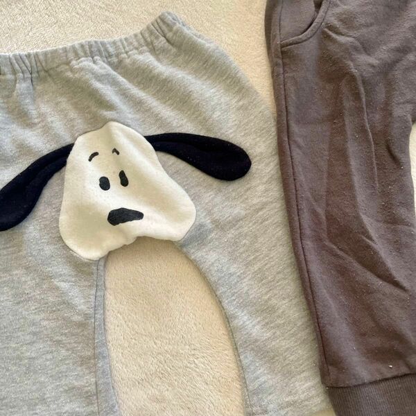 パンツ　90 Snoopy & Polo2枚セット　保育園