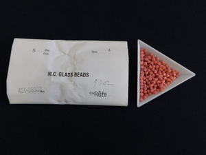 2813△未使用 チェコビーズ M.C.GLASS BEADS RUZE ルゼ SUPERIOR CRYSTAL