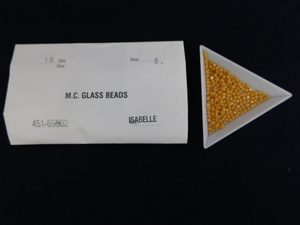 2905△未使用 チェコビーズ M.C.GLASS BEADS ISABELLE イザベル SUPERIOR CRYSTAL