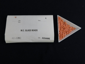 2987△未使用 チェコビーズ M.C.GLASS BEADS ROSANINE ロザニン SUPERIOR CRYSTAL