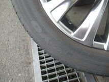 [154] ハリアー 80系 純正 アルミホイール タイヤ 中古品 4本セット 純正 19インチ 225/55R19 (タイヤはおまけ程度交換推奨）発送のみ_画像2