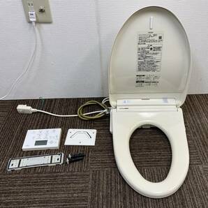 【中古】TOTO 電気温水便座 ウォシュレット・アプリコット「TCF4721型」☆#SC1(パステルアイボリー)☆直接引き取り可の画像3