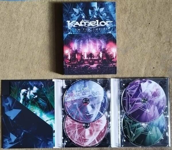 【新品同様】KAMELOT / I Am The Empire (Blu-ray＋DVD＋2CD 輸入盤)