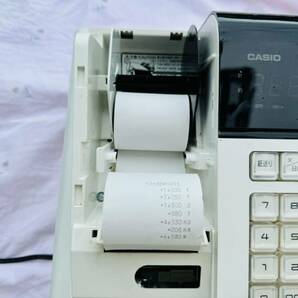 CASIO 電子レジスター MODEL 110ER 通電、動作確認済 中古品の画像5