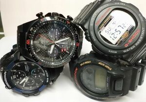 ★４個セット★CASIO EDIFICE★DW5750★DW6900★CASAO MCW-110★中古★