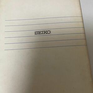 1963年 セイコーウォッチカタログ セイコー技術手帳 防水 セイコーシーホース ドルフィン アルピニスト 国産腕時計 の画像7