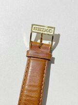 SEIKO セイコー ライナー　稼働品 手巻き 国産腕時計　デッドストック　尾錠_画像3