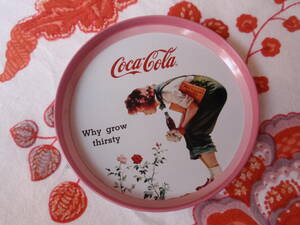  new goods & prompt decision! COCACOLA Coca Cola. retro steel made Coaster 
