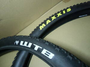 マキシス　MAXXIS　RACE　TT　レースTT　TLR　27.5　2.0　WTB　ナノ　NANO　27.5　2.1　（WTBタイヤは必要な方のみ）　650Bタイヤ