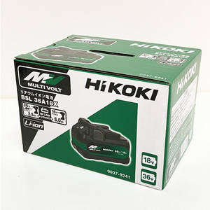 【未使用品】HiKOKI/ハイコーキ リチウムイオン電池 BSL36A18X 第2世代マルチボルト蓄電池 バッテリー 36V 18V 0037-9241 ※No.4※