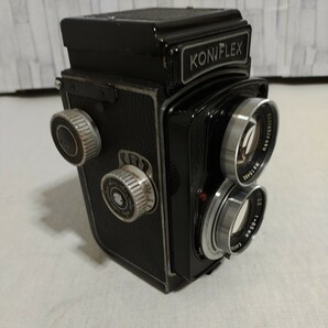F029 二眼レフカメラ KONIFLEX 二眼レフ カメラ 8$mm F3.0 3.5 の画像4