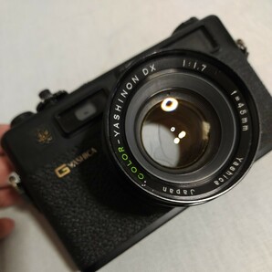 F034 YASHICA GT 45mm F1.7 minolta SR-1 CANON A-1 PENTAX フィルムカメラ レンズの画像4