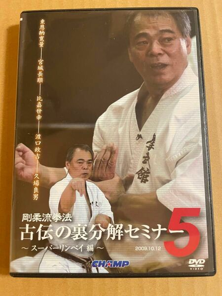 DVD 剛柔流拳法 古伝の裏分解セミナー5 スーパーリンペイ編　　空手　武術　武道　