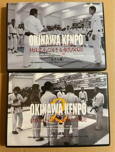 DVD 沖縄拳法空手 トマリ手セミナー外伝1、2 「先手入魂」「視点研究」セット　山城美敏　武術　武道