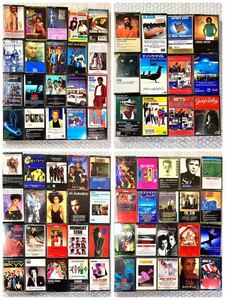 Aa052 1 jpy start 80 period western-style music cassette tape summarize 72 point set /.. none 80 size 1 box large amount kg America made 80s import USA record present condition goods 