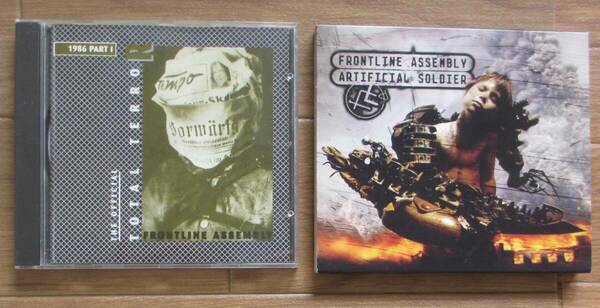 送無 CD Front Line Assembly/Total Terror 1986 PART1 ・Artificial Soldier /Frontline Assembly エレクトロ・インダストリアル