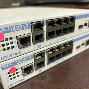 【２台セット】NEC UNIVERGE IX2215 コンソールケーブル付きの画像1