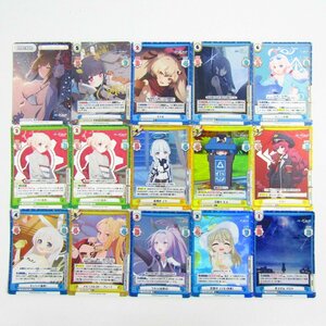 Reバース for you ブルーアーカイブ ワカモ(水着) PR 箔押し / ミユ(サイン) SP など カード 15枚セット プレイ用 〓A9791