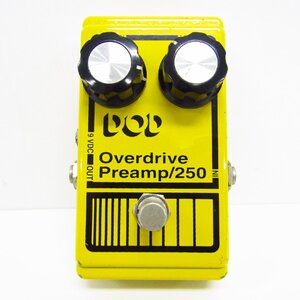 DOD 250 Overdrive Preamp オーバードライブ ギター用エフェクター 動作OK ▼G4355