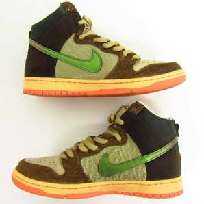 CONCEPTS × NIKE ナイキ SB DUNK HIGH PRO QS ”Mallard” DC6887-200 SIZE:27.0cm スニーカー 靴 〓A9813の画像3