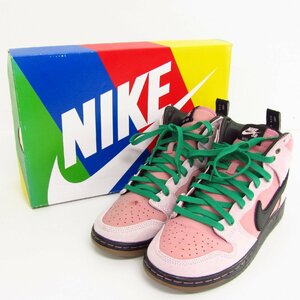 KCDC × NIKE ナイキ SB DUNK HIGH PRO QS -PINK/BLACK- DH7742-600 SIZE:26.5cm スニーカー 靴 〓A9812