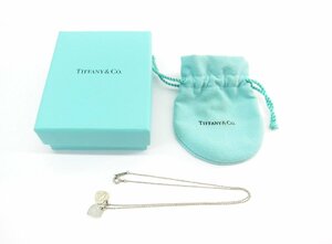 Tiffany & Co. ティファニー ダブルハート ネックレス SV725 シルバー ∠UA10948