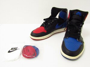 AIR JORDAN 1 RETRO HIGH OG "TOP 3" 555088-026 （ブラック/ブラック/ホワイト）