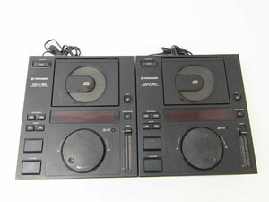 pioneer Pioneer CDJ-30 compact disk player 2 point set * junk *4150