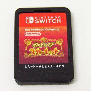 【カートリッジのみ】ポケットモンスタースカーレット Switch スイッチ用 ソフト ゲームカード ☆4161の画像1
