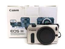 Canon キヤノン EOS M EF-M 18-55mm F3.5-5.6 STM スピードライト 90EX レンズセット ※ジャンク《U8583_画像1