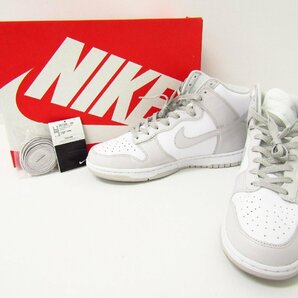 NIKE ナイキ / DUNK HI RETRO / VAST GREY / DD1399-100 SIZE:28.5cm スニーカー 靴 ≡SH7223の画像1