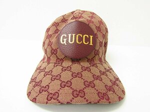 GUCCI グッチ GG柄 キャップ SIZE:M(58cm) 帽子 ▼SB5155