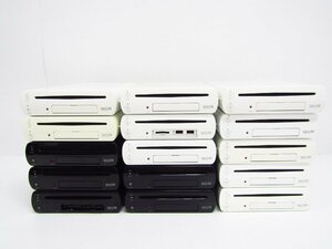  Nintendo WiiU 32GB body large amount summarize 15 pcs. set * junk *4172