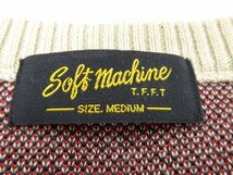 ソフトマシーン THE SOFT MACHINE ホースデザイン ニット 表記M メンズ △WF2386_画像4